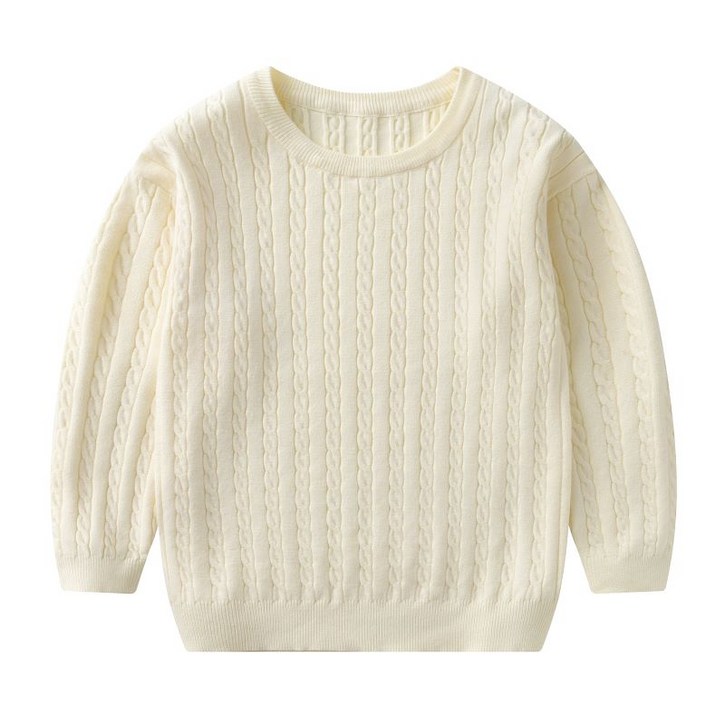 루비키즈 여아 남아 주니어 봄 가을 겨울 케이블 라운드 니트 S101