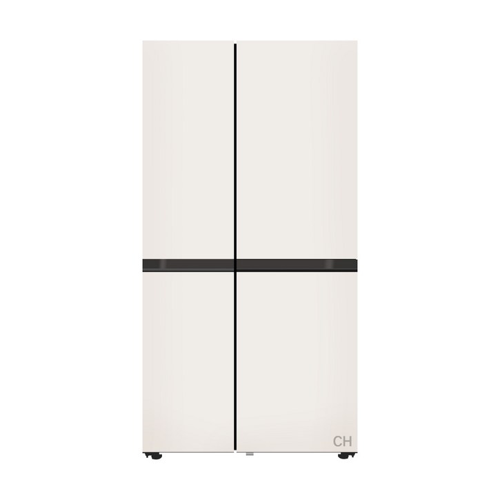 LG전자 디오스 오브제컬렉션 빌트인타입 매직스페이스 양문형 냉장고 글라스 652L 방문설치