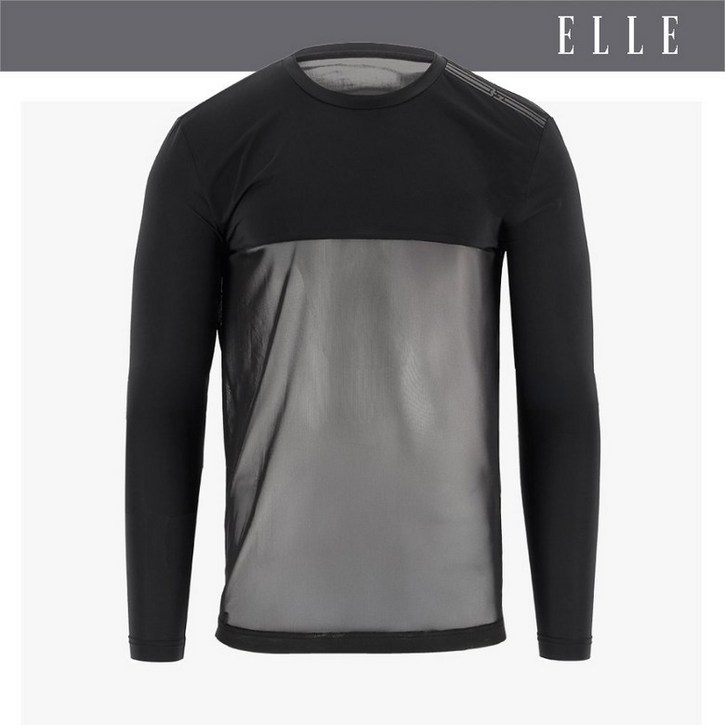 엘르골프 메쉬 라운드 베이스레이어 남 6L35352CJ