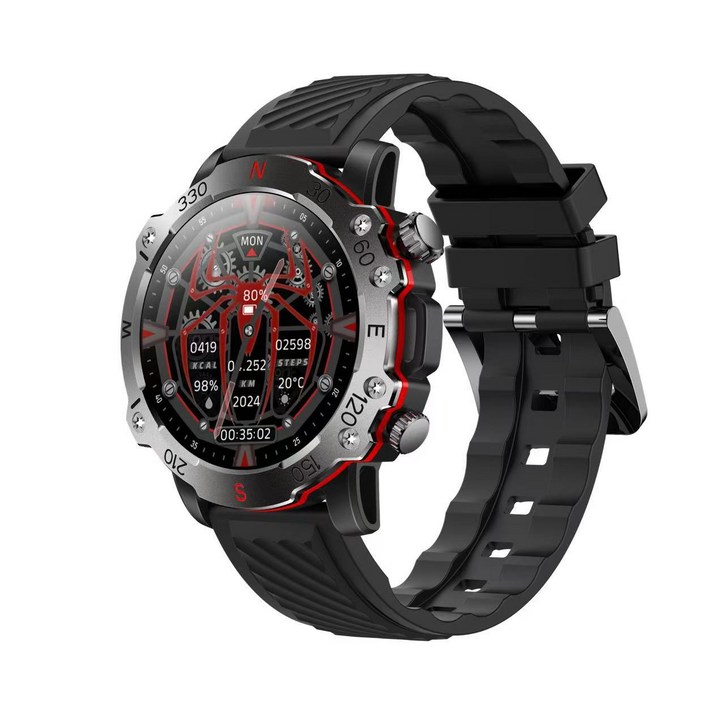 다기능 스마트워치 야외 운동 심박수 모니터링 초등학생 통화 손목시계 초강력 항속 방수 웨어러블밴드 스마트워치(생활의 각종 모니터링 수요를 만족시키다.)