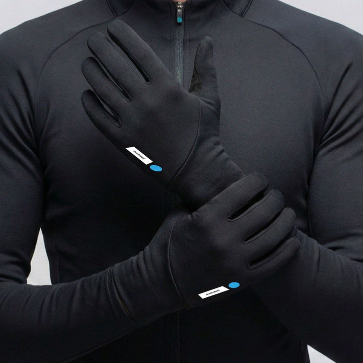 26 오스탈레띠 윈터 프로텍트 글러브 겨울 자전거 장갑 방수 동계 사이클 로드, 1개, 블랙