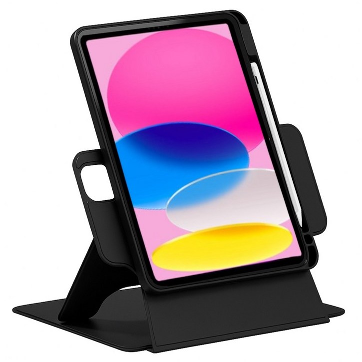 비스비 아이패드에어11 7세대 6세대 5세대 4세대 플렉스뷰 마그네틱 거치대케이스/가로세로스탠딩, 1개