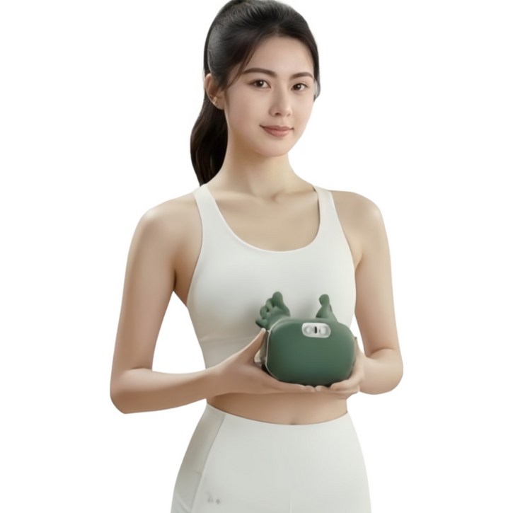 트렌디고 무선 목 어깨 마사지기 리얼 손모양 온열 지압 마사지