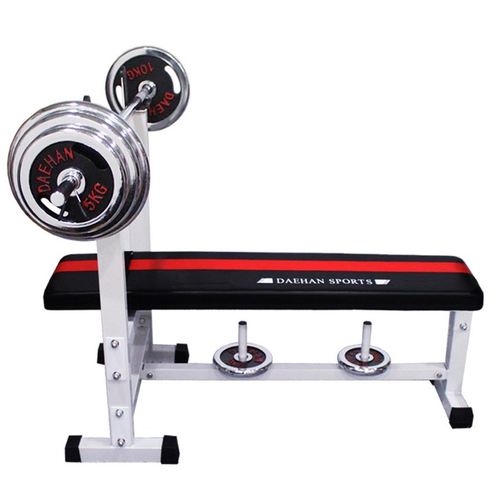 대한스포츠 튼튼벤치프레스 B형 크롬 2090kg 세트
