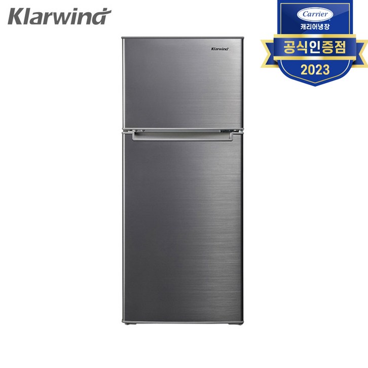 캐리어 클라윈드 슬림형 냉장고 CRF-TD155MDE (155L), 단품, 메탈 - 쇼핑뉴스