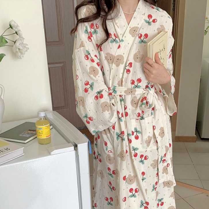 엘리무아 샤워가운목욕가운잠옷로브