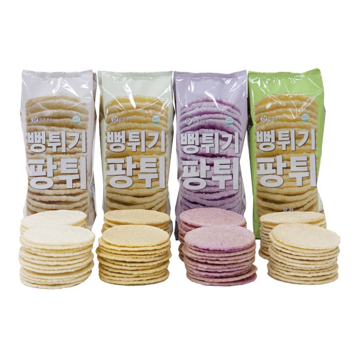 팡튀 뻥튀기 4종 세트, 480g, 1세트