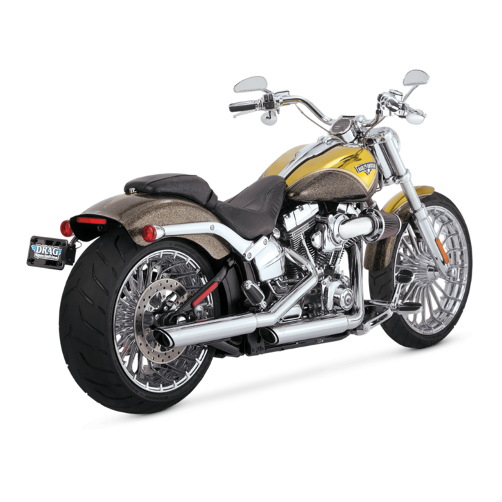 Vance  Hines 트윈 슬래시 3인치 슬립온 배기가스 HarleyDavidson Sportster 시리즈용 883 XL 1200 20142022, 1개