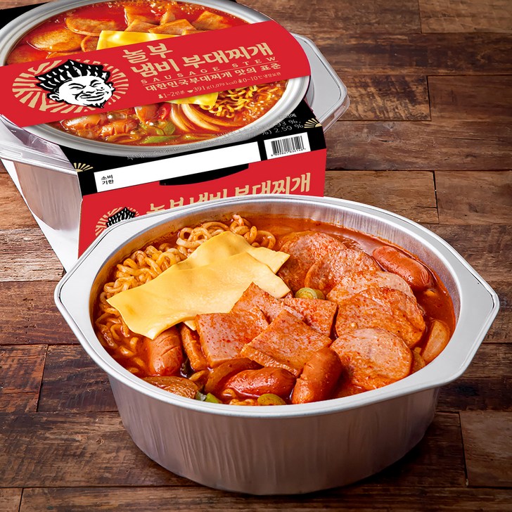 마이셰프 놀부 냄비 부대찌개 밀키트 12인분