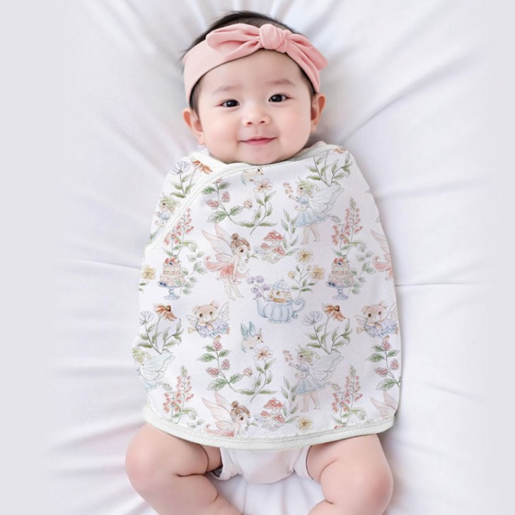 신생아용 스와들 순면 속싸개 M 612개월