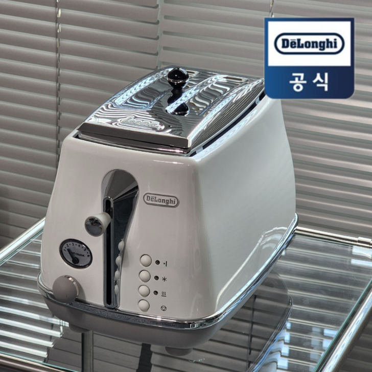 드롱기 아이코나 캐피탈 토스터 CTOC2003 화이트 토스트기 드롱기 아이코나 캐피탈 토스터 CTOC2003 화이트 토스트기