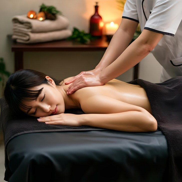 인플로우 오일 마사지 방수시트