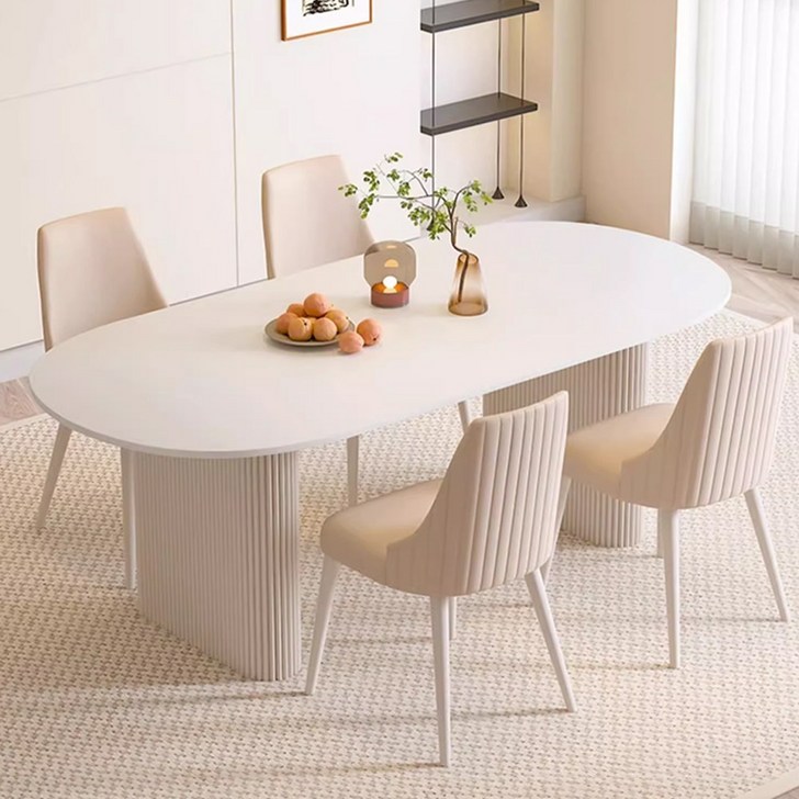 포프아르 모던한 식탁 테이블 4인용 6인용 세라믹 식탁의자 포세린 테이블 1200 1400 1600 슬레이트 6인 4인 고급
