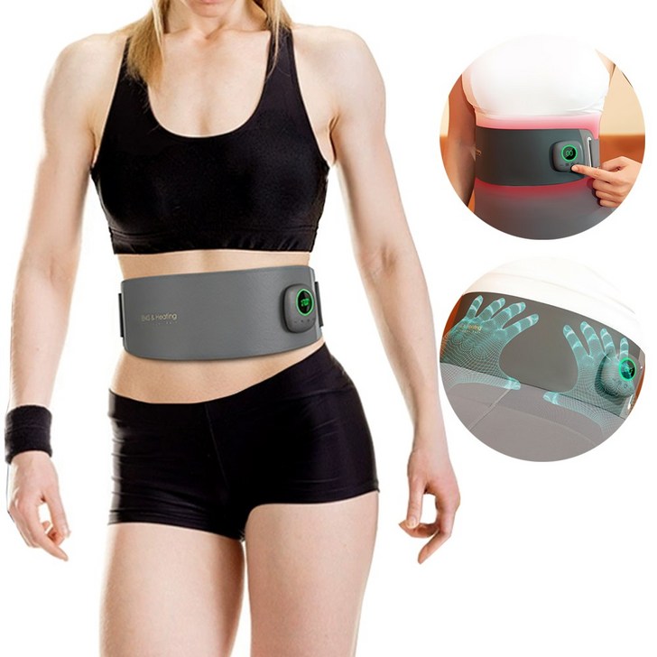 ERANSTAR 복근 EMS 트레이닝 복부 허리마사지기 뱃살자극 다이어트 홈트레이닝, ERK3