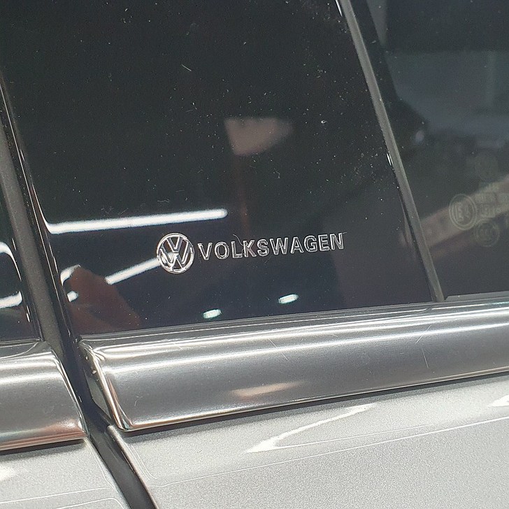 폭스바겐 메탈스티커 악세사리 2pcs세트