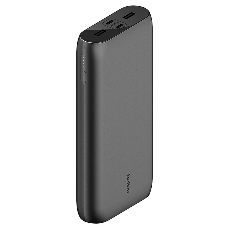 벨킨 부스트차지 32W PD 4포트 동시 고속충전 보조배터리 26000mAh, 블랙, BPB016btBK 벨킨 부스트차지 32W PD 4포트 동시 고속충전 보조배터리 26000mAh, 블랙, BPB016btBK