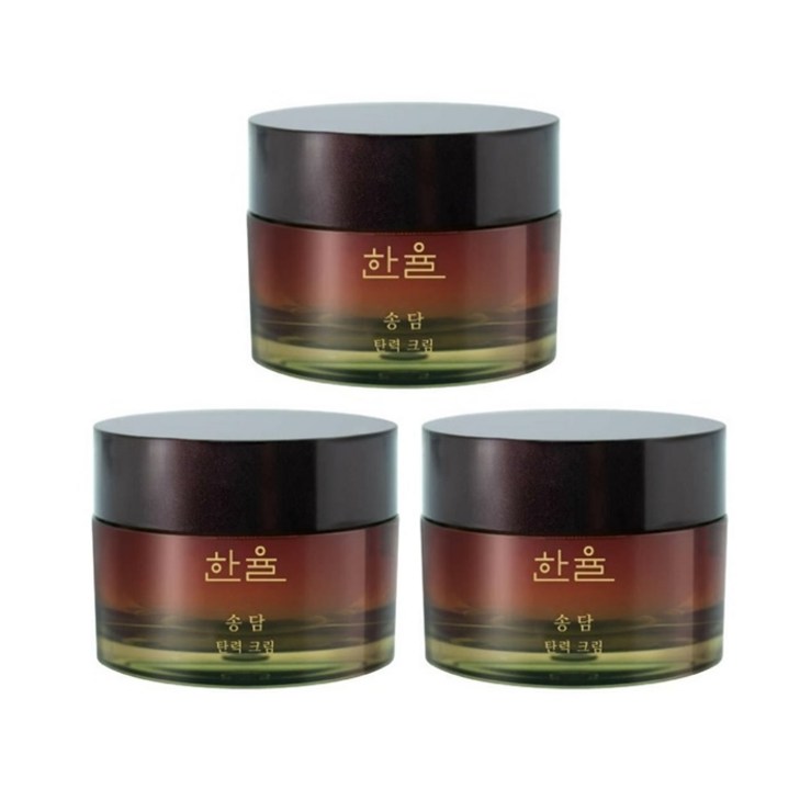 한율 송담 탄력크림 50ml 시즌2, 3개, 50ml 한율 송담 탄력크림 50ml 시즌2, 3개, 50ml