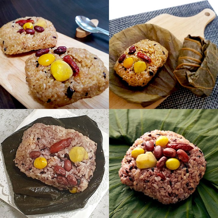 수제 영양찰밥 연잎밥 영양밥 현미 찹쌀밥 냉동 가마솥 연밥 개별  현미 잡곡 저칼로리 손님접대