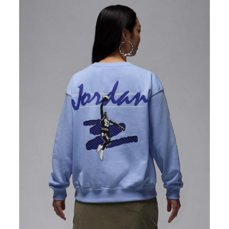 매장정품 나이키 NIKE 브루클린 플리스 크루넥 스웻셔츠 W  알루미늄화이트 HJ0152450 1258081