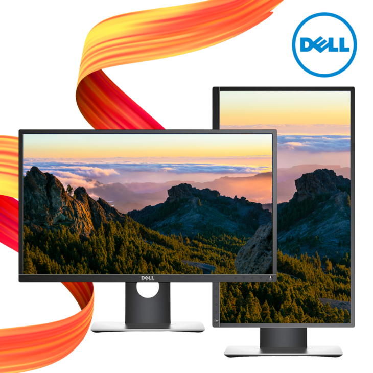 DELL P2417H 24인치 FHD IPS 광시야각 피벗 모니터 HDMI DP DSUB 지원 중고, 60.45cm, P2417H