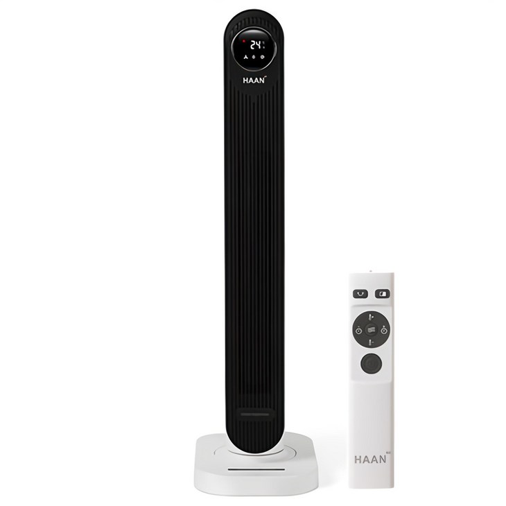 한경희생활과학 초저소음 그래핀 PTC 타워형 온풍기 전기히터