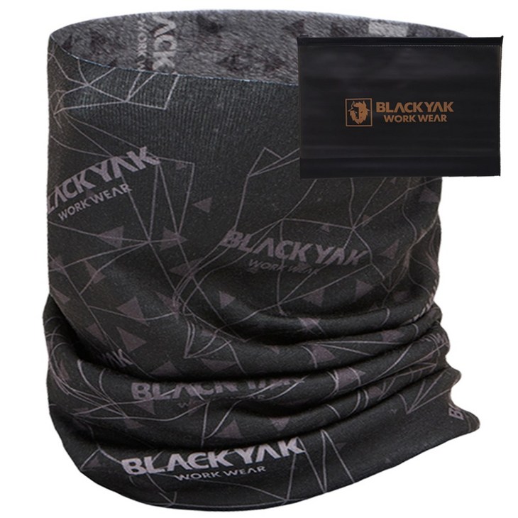 블랙야크 기모 멀티스카프 2개파우치2개세트 겨울 방한 목토시, 1개