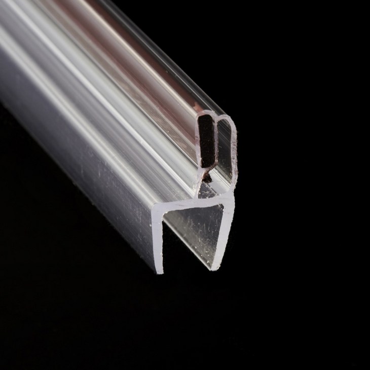 리틀체인지 자석 프로파일 투명화이트모던블랙 샤워부스 프로파일 국내제작 물막이 물받이 쫄대 10T, 200cm, 1개