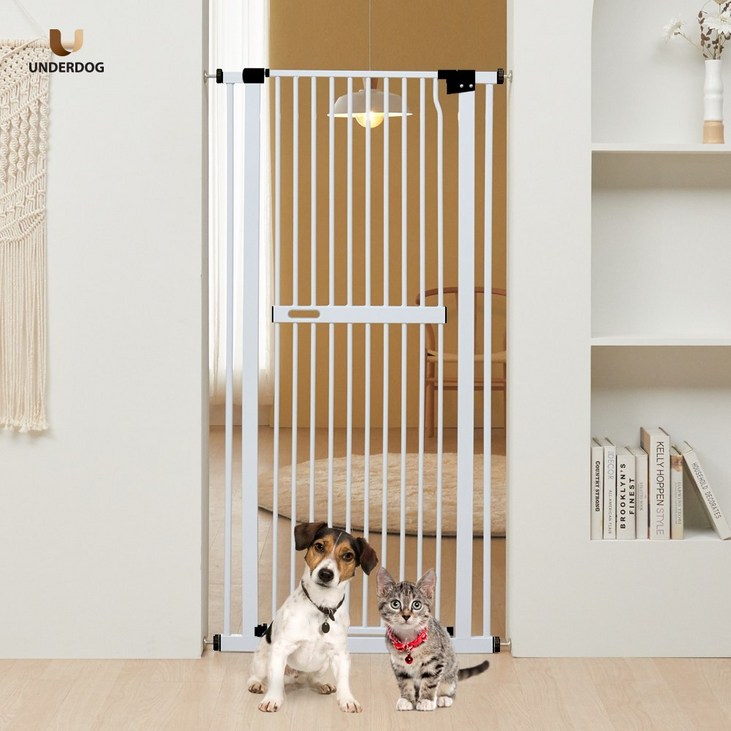 언더독 150 프리미엄 강아지 고양이 반자동 안전문 방묘문