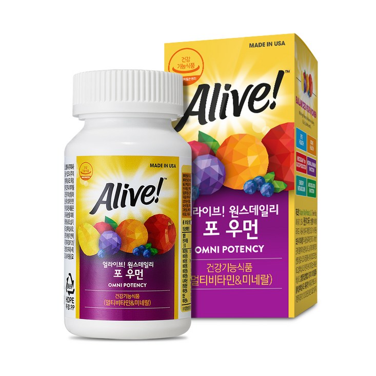 얼라이브 원스데일리 포 우먼 멀티 비타민