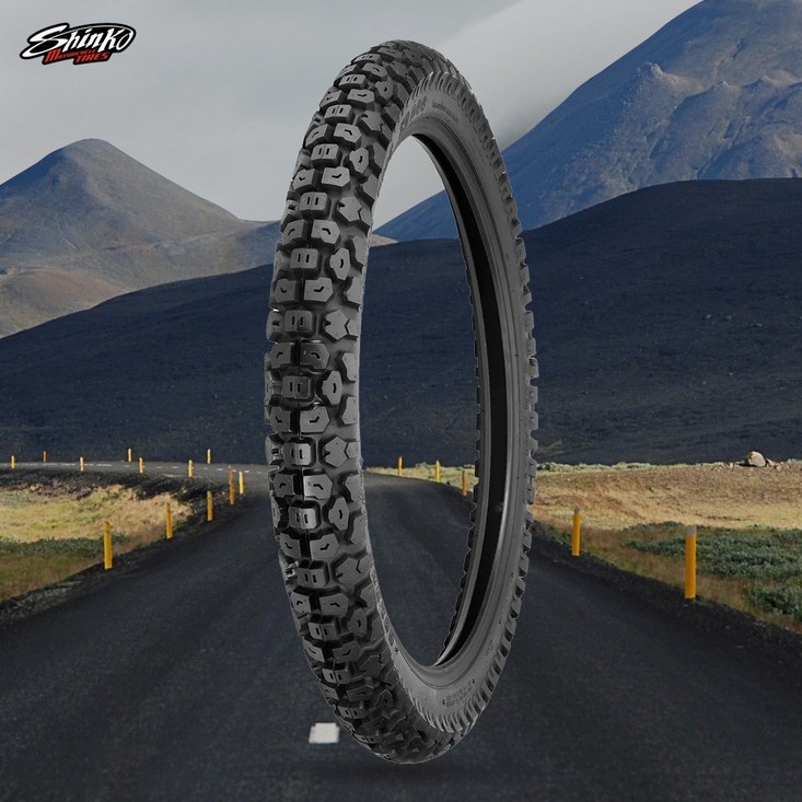 신코 혼다 슈퍼커브110 SR244 2.5017 17인치 앞 타이어, 1개