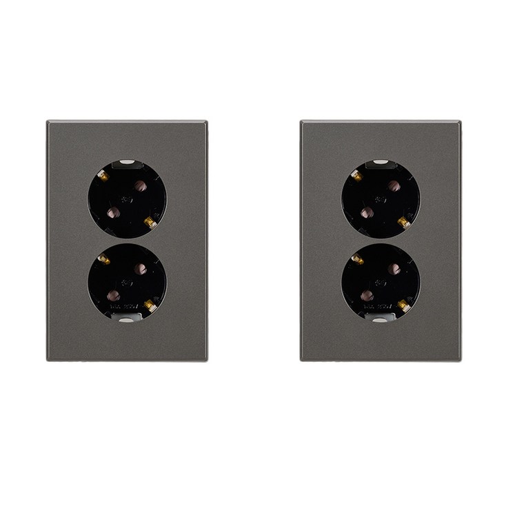 틸인스 2구 콘센트