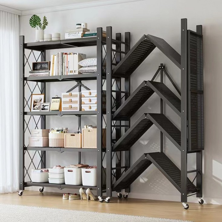 Tiger Pavilion 원터치 접이식 이동가능 철제 스탠드 선반