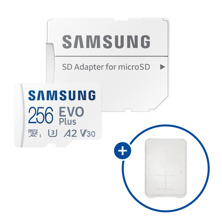 삼성전자 공식인증 정품 마이크로SD카드 EVO PLUS MB-MC256SA/KR + SD카드 케이스, 256GB+SD카드 케이스 - 투데이밈
