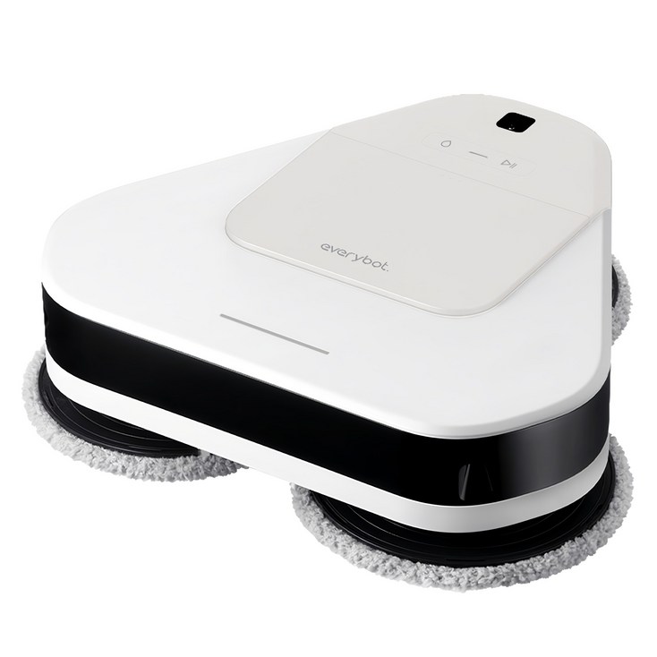 에브리봇 쓰리스핀 EVO 물걸레 로봇청소기 TS401W, 화이트, TS401W