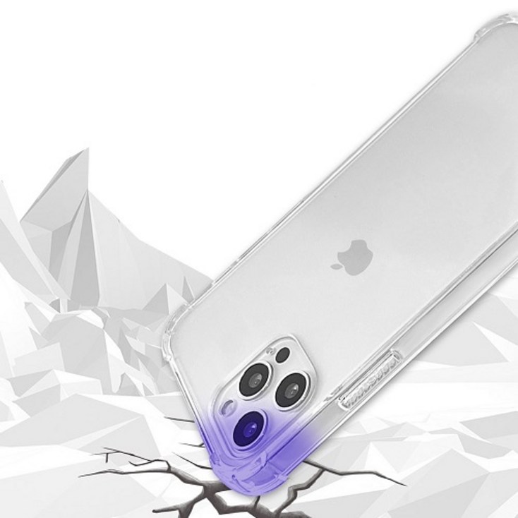 사운즈박스 범퍼 강화 에어팁 1+1 젤하드 휴대폰 케이스 갤럭시a51