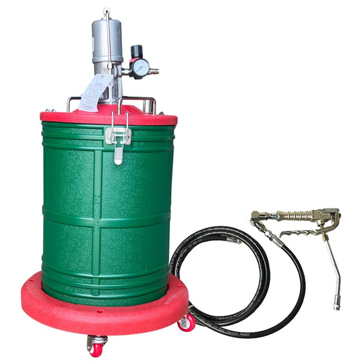 대원 에어구리스펌프 DW208 자동 구리스주입기