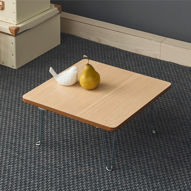 조은세상 LPM 미니 테이블 400 x 400 mm, 베이지 조은세상 LPM 미니 테이블 400 x 400 mm, 베이지