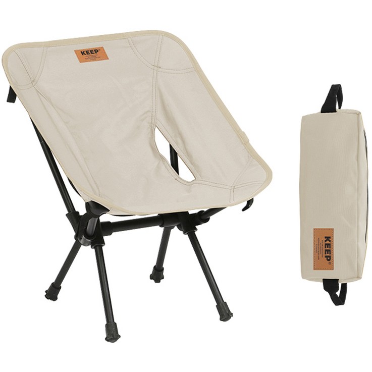 KEEP 미니 경량 접이식 캠핑 의자 + 전용 가방