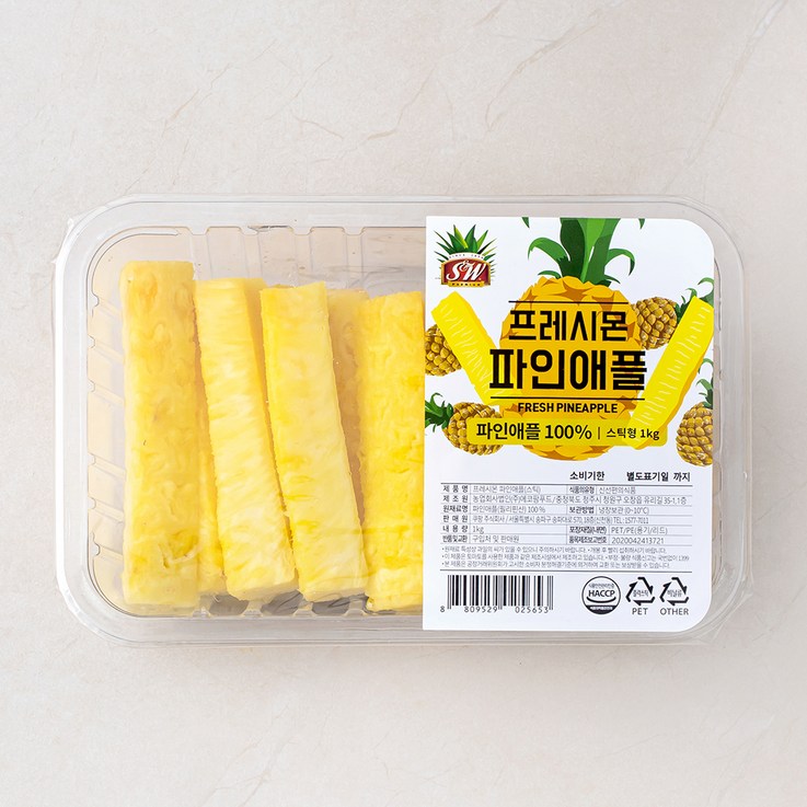 로켓프레시 프레시몬 컷팅 파인애플 스틱