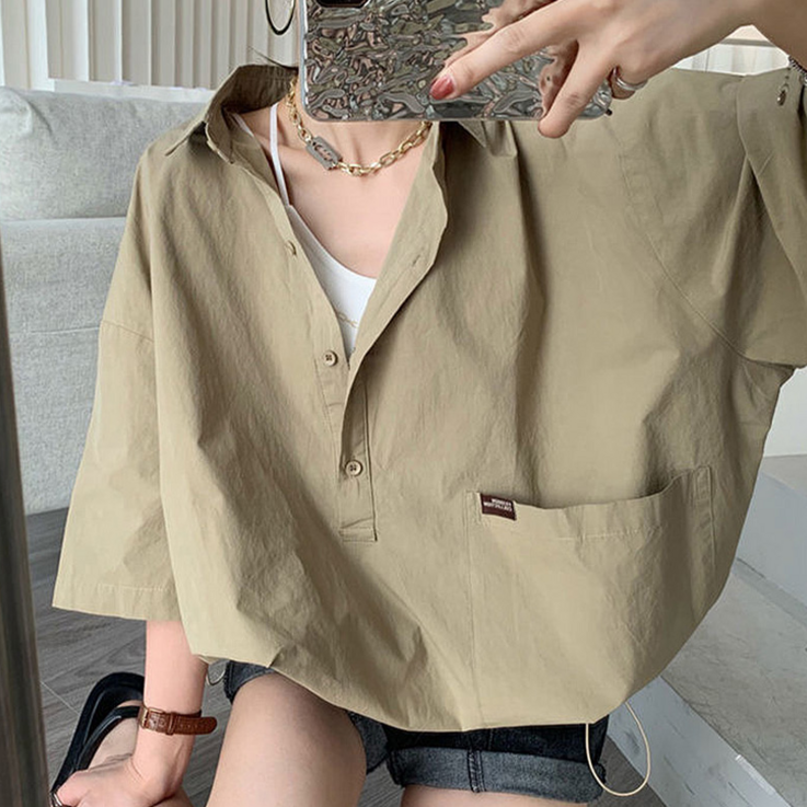 어반레이디 켈라딘 여성 카라 바스락 루즈핏 셔츠 스포티 아웃도어 반팔운동복 아노락티셔츠 어반레이디 켈라딘 여성 카라 바스락 루즈핏 셔츠 스포티 아웃도어 반팔운동복 아노락티셔츠