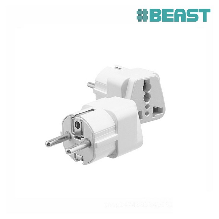 샵비스트 샤오미 다이슨 해외직구 국내 가정용 한국형 돼지코 110v 220v 변환 플러그 어댑터 아답터 멀티콘센트 코드 중국미국일본유럽호주영국 11, 2개