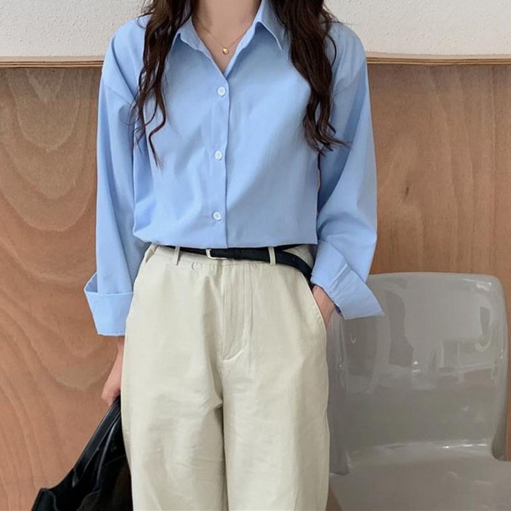 4컬러 베이직 남방 셔츠