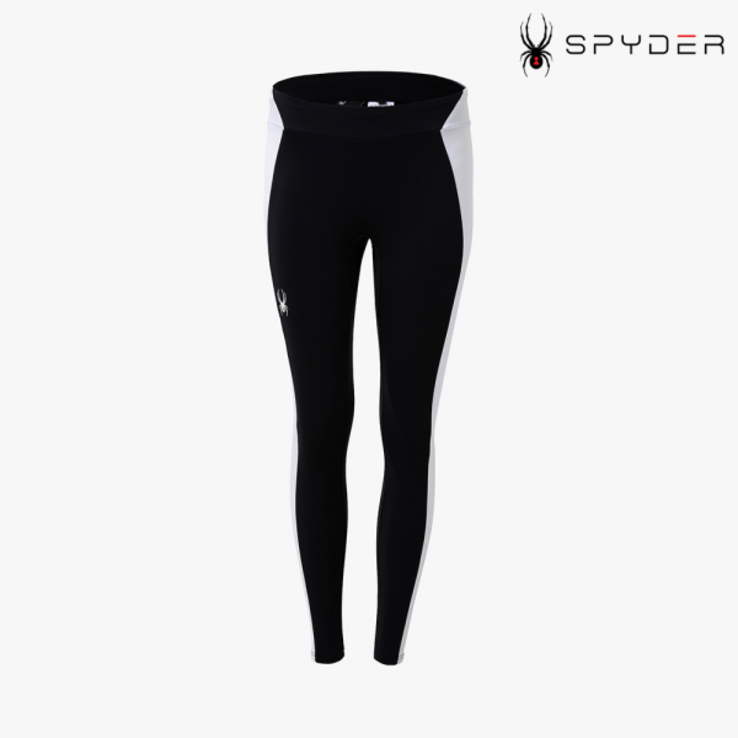 스파이더 스파이더 우먼스 컬러 블록 레깅스SPEFCNFL352WBLK