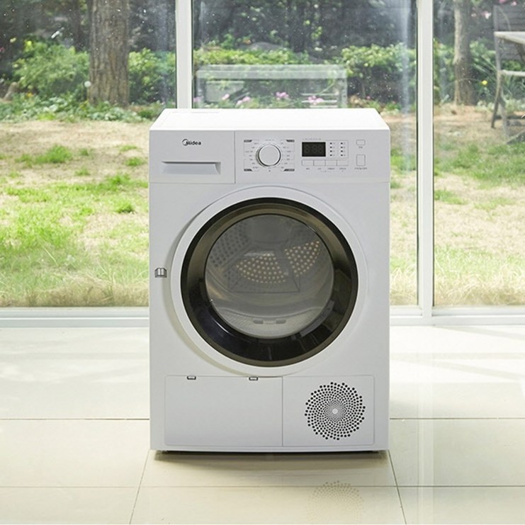 Midea 미디어 건조기 MCDH803W UE 빨래 이불 의류 8kg 설치배송