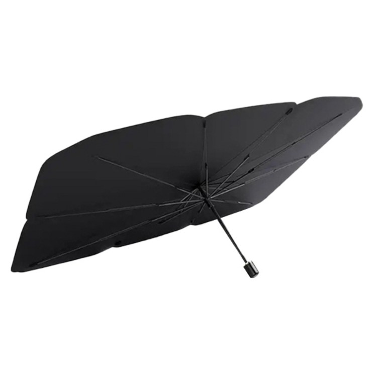 아이엠듀 썬브렐라 차량용 햇빛가리개 우산형 대형, 블랙, 1개 - 투데이밈