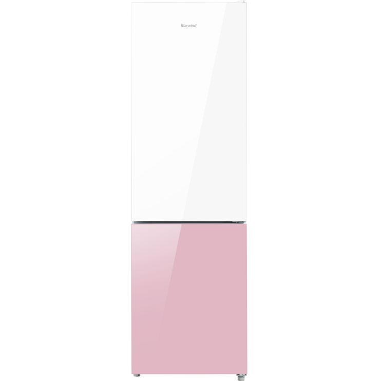 캐리어 피트인 파스텔 콤비 일반형 냉장고 250L 방문설치, 화이트(상단), 핑크(하단), KRNC250PSM1