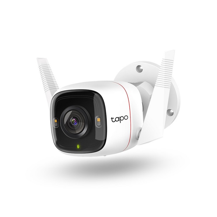 티피링크 Tapo C320WS 400만화소 고정형 실외 방수 풀컬러 매장용 카메라 가정용 CCTV, 단일상품 - 에잇폼