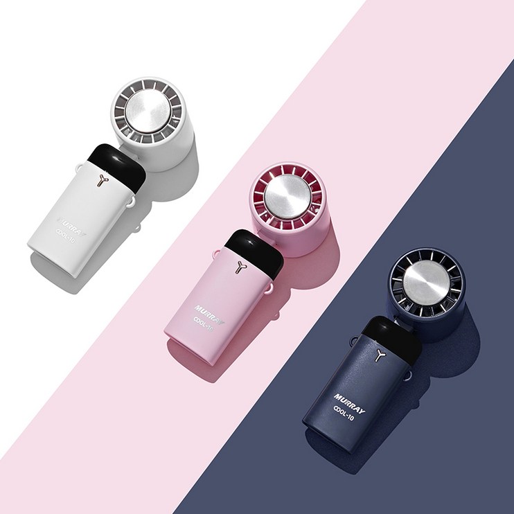 마농 3초 급속냉각 휴대용 에어컨 핸디선풍기 각도도절, 11 미드나잇네이비