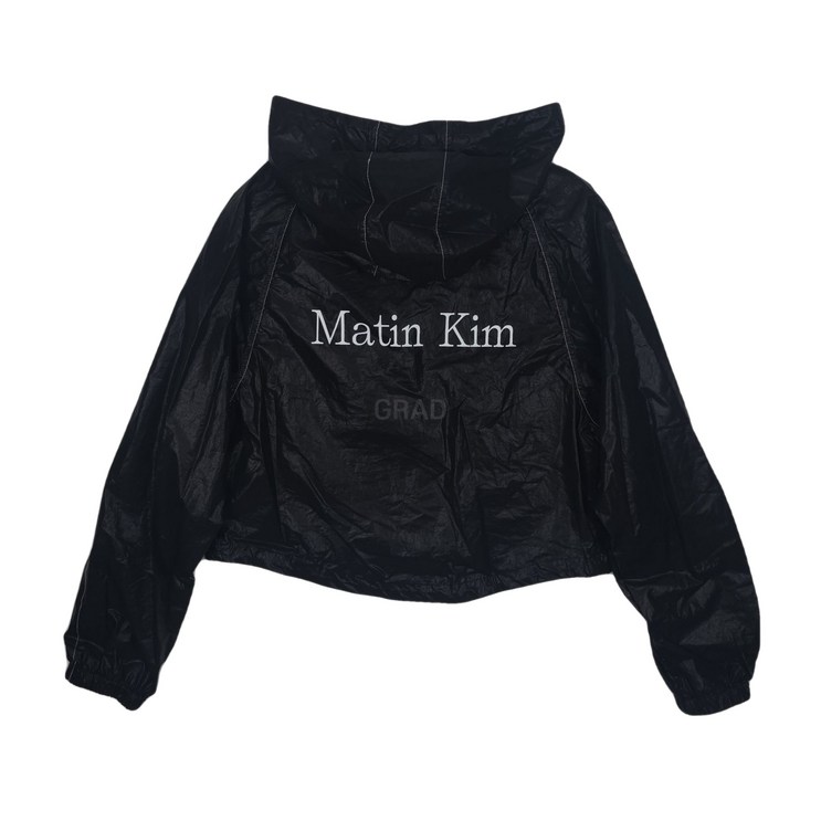 당일발송 마뗑킴 크롭 후디 자켓 코팅 점퍼 블랙 아이보리 MATIN KIM CROP HOODY COATING JUMPER 당일발송 마뗑킴 크롭 후디 자켓 코팅 점퍼 블랙 아이보리 MATIN KIM CROP HOODY COATING JUMPER