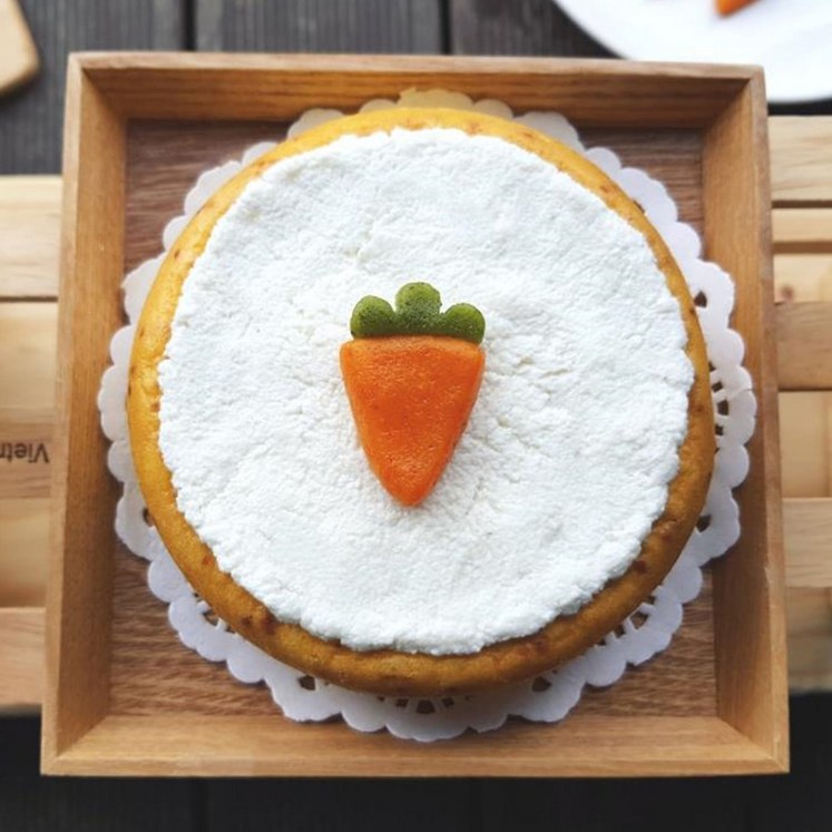 담무 강아지 수제간식 당근 케이크